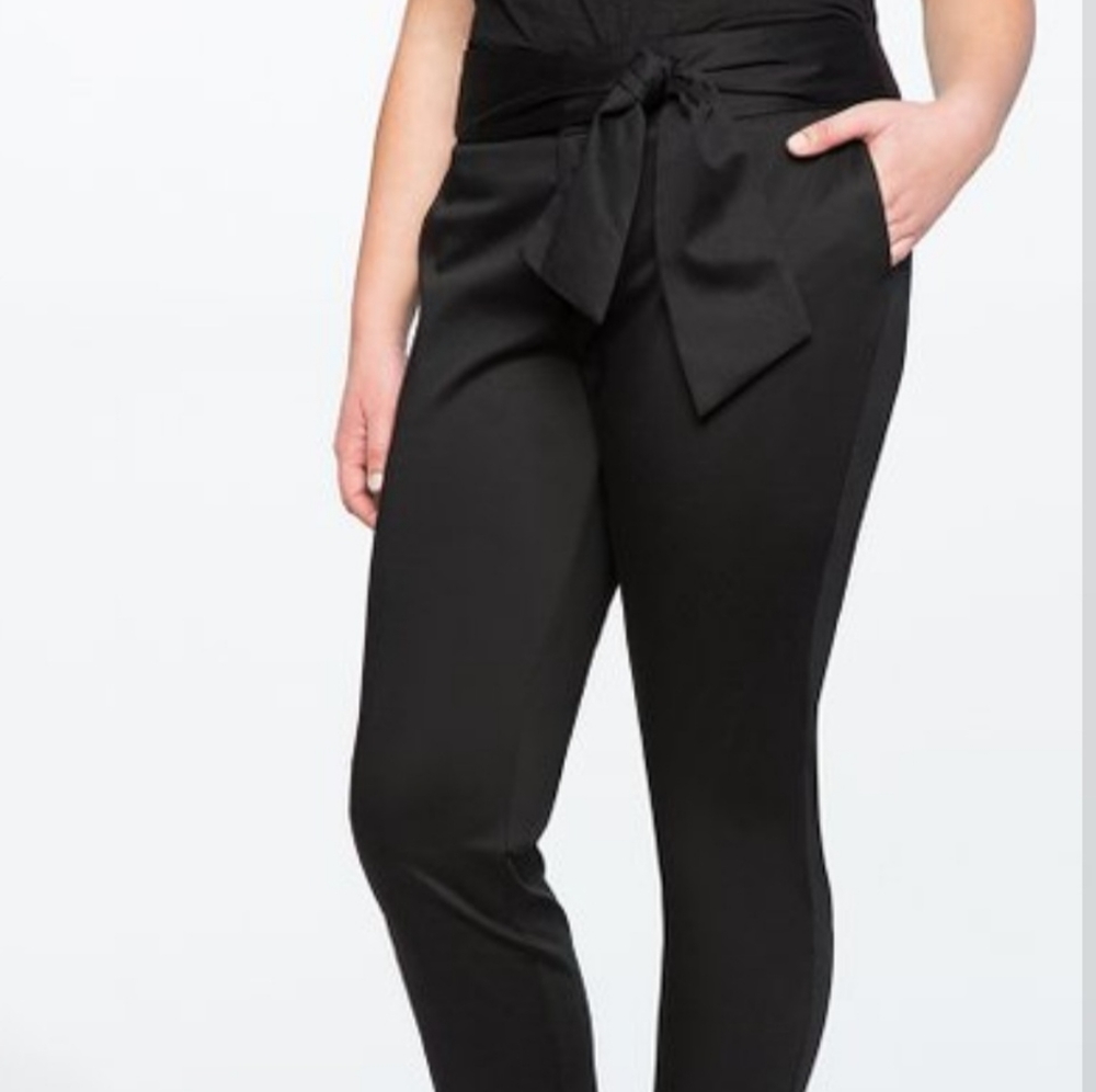 Tie Waist Pants in Size 16